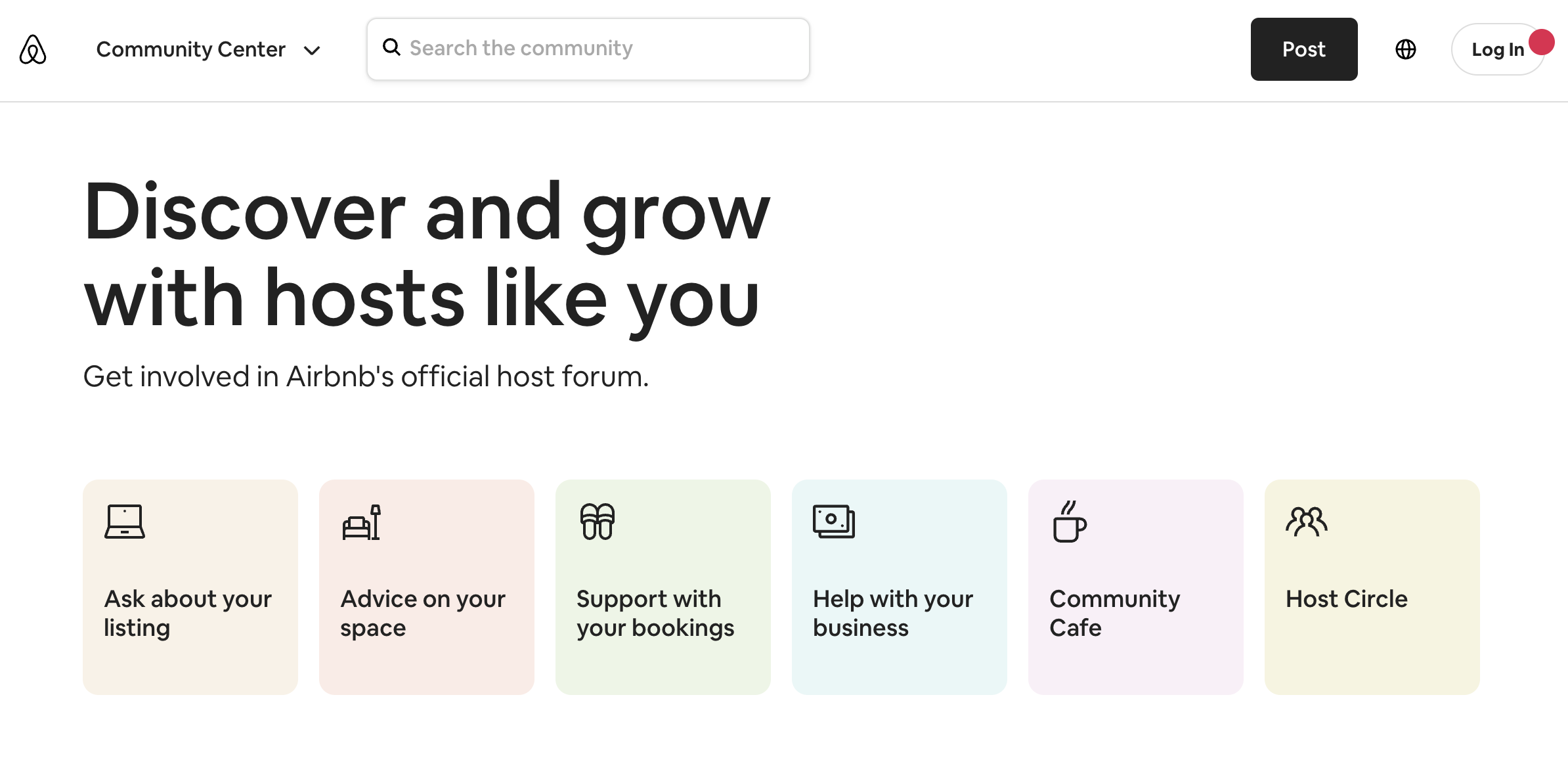 Integrated Community and help center Web App